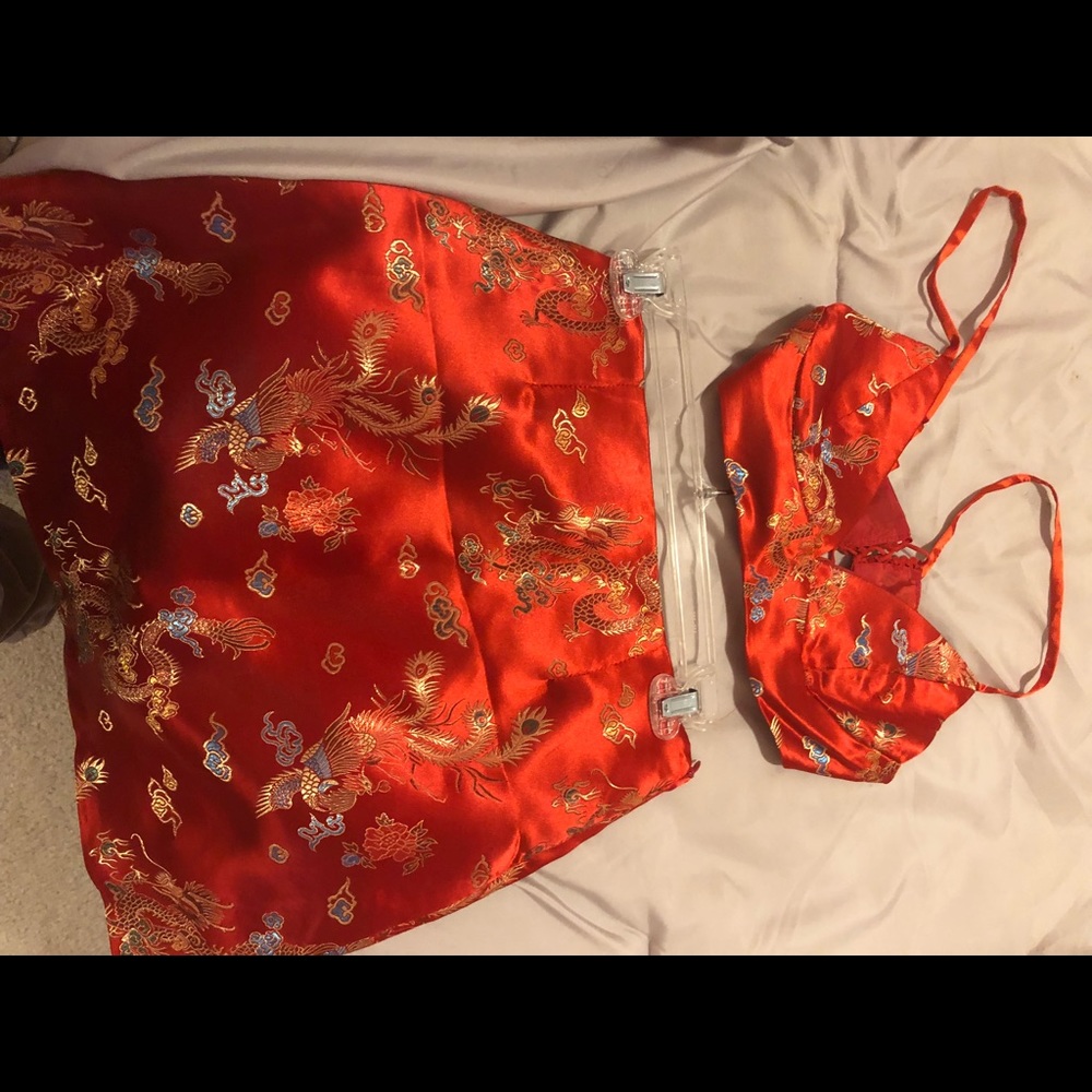Oriental two piece